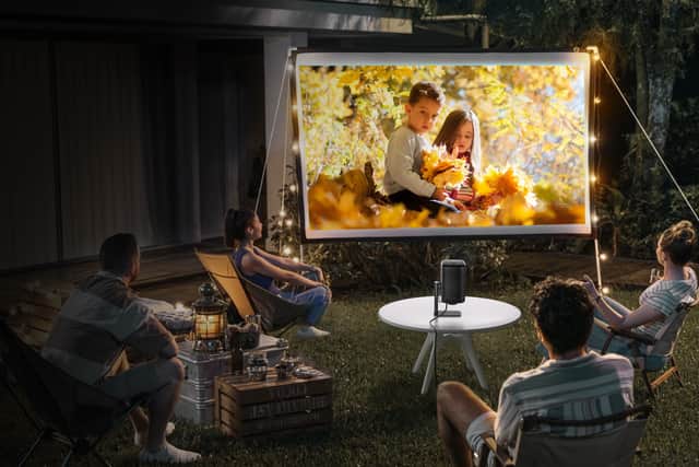 The N2 will work fine outdoors, if you have a power source