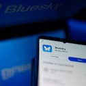 Bluesky has added millions of users in just a week. Photo: IAN LANGSDON/AFP via Getty Images