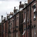 A row of terraced houses.