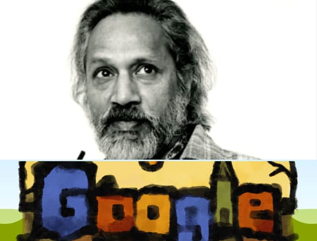 Lancelot Ribeiro is the Google Doodle for November 28 2024. Photo: Google