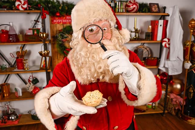 Santa has been rating mince pies ahead of the big day