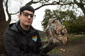 Bailey Lister, founder of Hugo's Small Animal Sanctuary in Blackpool