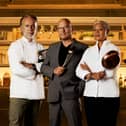 Marcus Wareing, Gregg Wallace and Monica Galetti present MasterChef: The Professionals