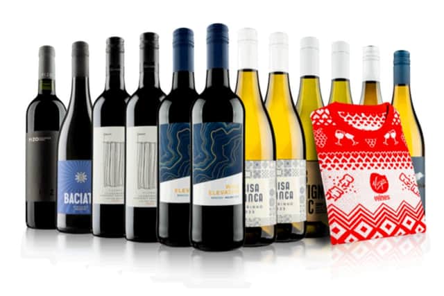 There's even a Christmas jumper available from Virgin Wines