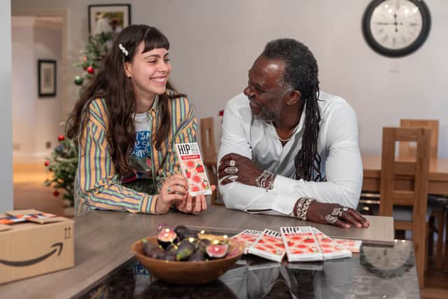 Louise Coutinho, a 27-year-old Londoner and celebrity chef Levi Roots