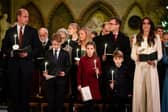 Catherine, Princess of Wales is set to be joined by her husband Prince William for her fourth ‘Together At Christmas’ Carol concert, which is taking place from Westminster Abbey. Here she is with her family at the same event last year. Photo: Aaron Chown-WPA Pool/Getty Images