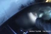Watch shocking moment drunk driver is arrested with a young child in his car