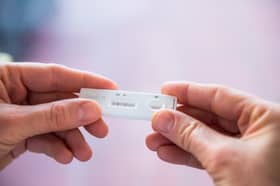 A positive Covid test 