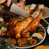 Cooked turkey can be kept safely in the fridge.