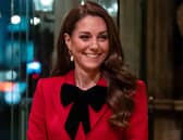 The Princess of Wales arrives for the Together At Christmas carol service at Westminster Abbey in London