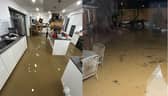 Home destroyed by floods for second time in around 12 months.