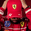 This special edition Lewis Hamilton Ferrari cap is the most-sought after F1 merch this year