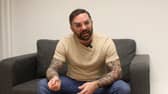 Film star and former boxer, Andy Gatenby talking in an interview
