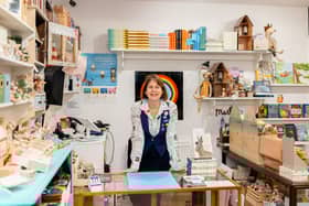 Diane Park who runs Wave of Nostalgia in Haworth says sustainability is at the heart of her business