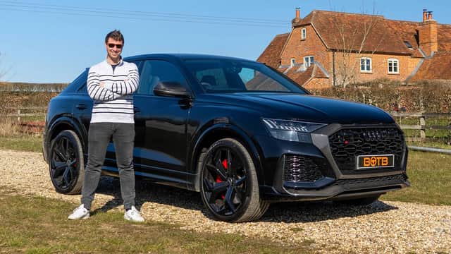 With over 600bhp you'll have no excuse for being late for the school run
