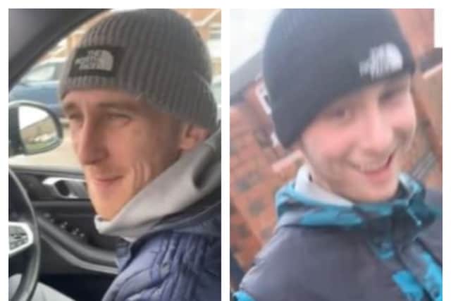 Two men are still wanted over the string of burglaries