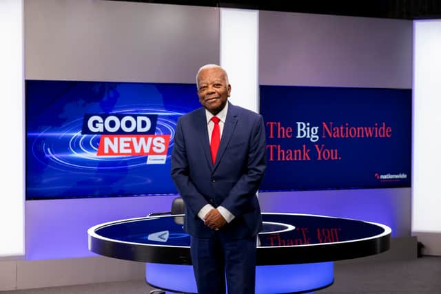 Sir Trevor McDonald, 85, was encouraged out of retirement to announce The Big Nationwide Thank You