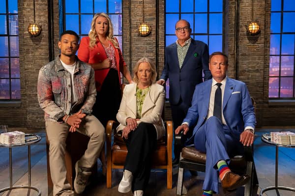 Dragons' Den cast on BBC