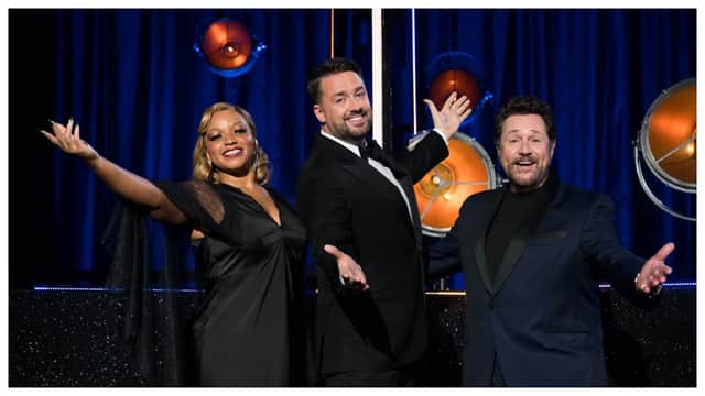 Marisha Wallace, Jason Manford, Michael Ball in Big Night of Musicals 2025