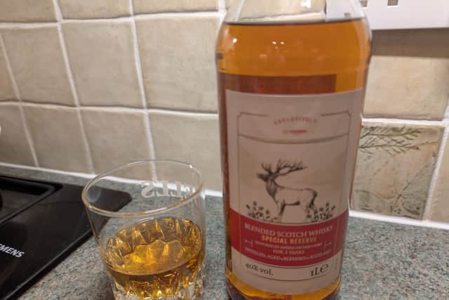 It looks like a whisky, and smells like a whisky, but can it really impress anyone for just £18 per litre?