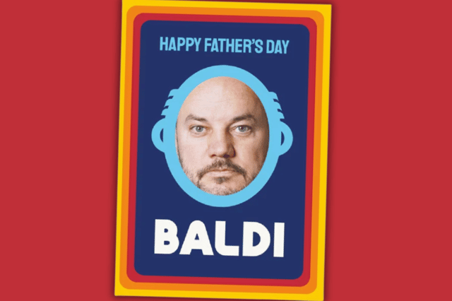 As subtle as a headbutt from a pool ball. This card dares to say what your siblings have only whispered.