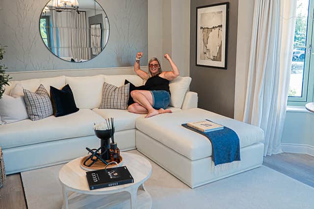 Tracey settles in to her new home