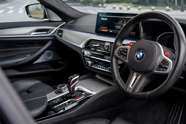 The M5 has all the extras included