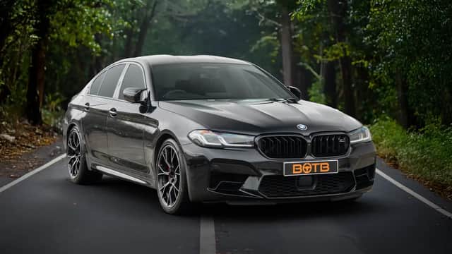 The M5 Competition can get from 0-60mph in 3.1 seconds