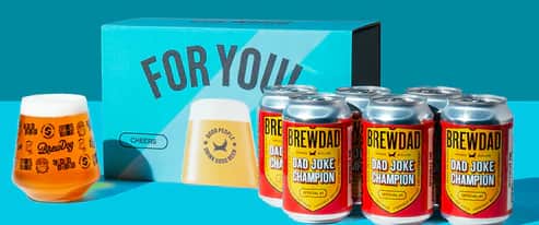 BrewDog’s Punk Dad Jokes Gift Pack combines beer and banter – the perfect Father’s Day pairing for joke-loving dads.