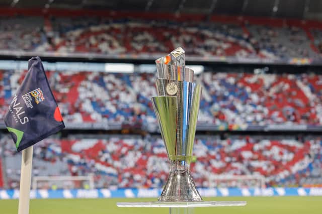 The UEFA Nations League trophy