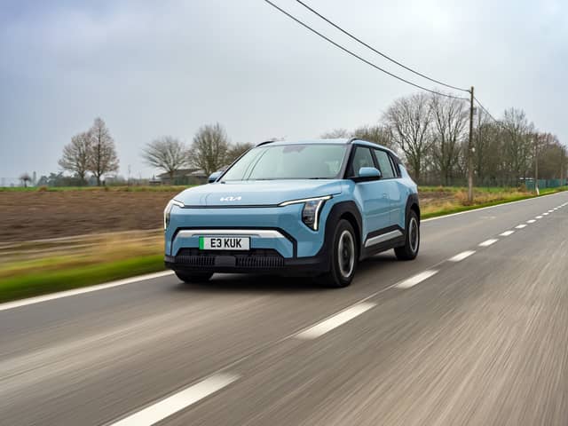 The EV3 is the smallest car in Kia's tech-filled line-up, but it's not actually all that small
