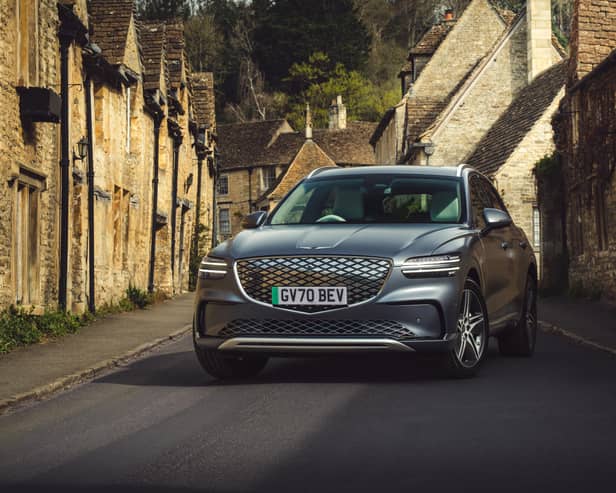 The GV70 is a handsome thing, so a light facelift is no issue