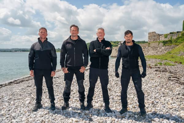 DS Chris, DS Foxy, DS Billy and DS Rudy on Celebrity SAS: Who Dares Wins