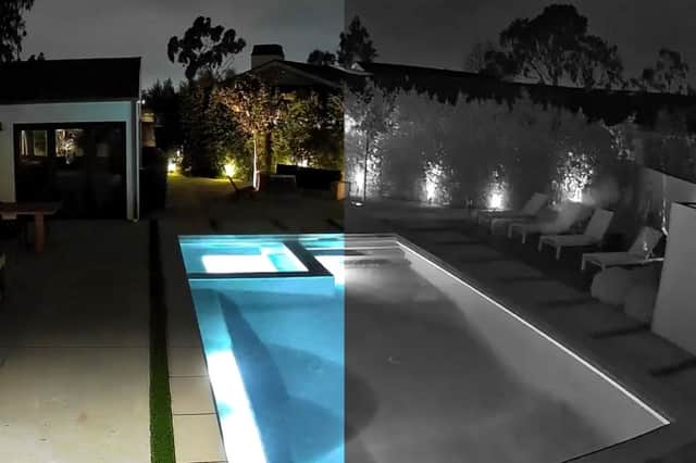 The starlight night-vision system is one of the best on the market - although there's no colour mode
