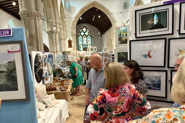 Visitors to Friday’s preview evening