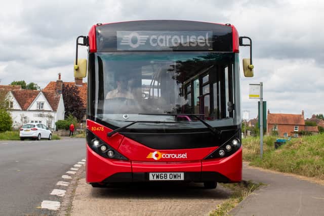 File photo of a Carousel Buses vehicle