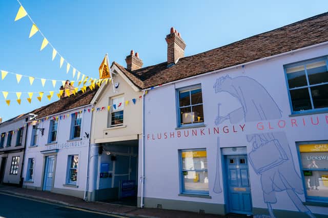 The Roald Dahl Museum on the High Street in Great Missenden.