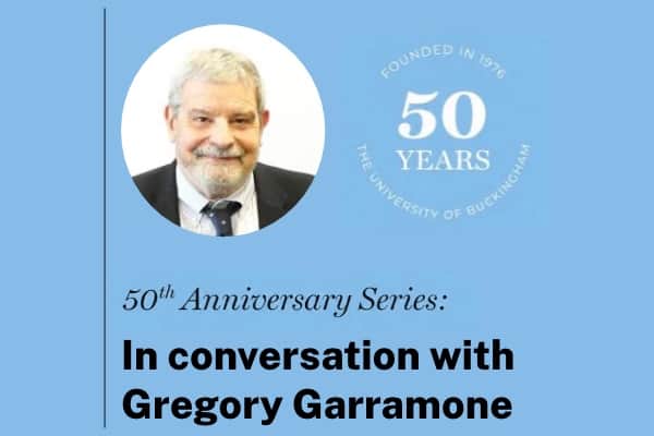 In conversation with Gregory Garramone