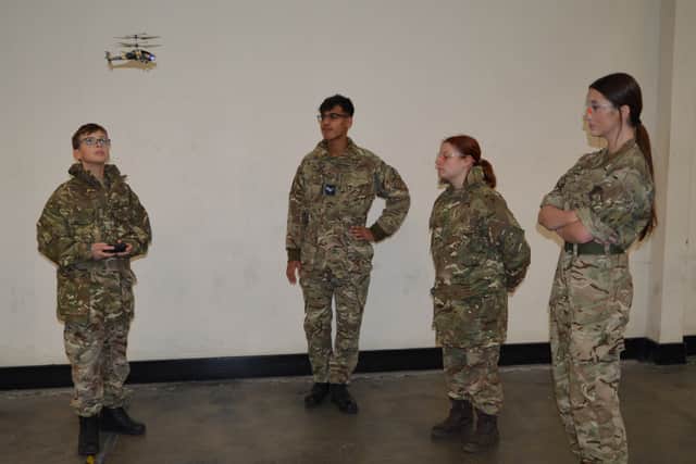 All the teams found flying the micro-helicopters to be challenging.