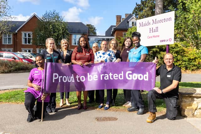 Care UK’s Maids Moreton Hall has been rated 'Good' in its latest CQC inspection.