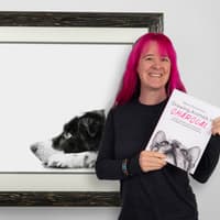 Buckinghamshire artist turns personal tragedy into first book celebrating the art of drawing animals