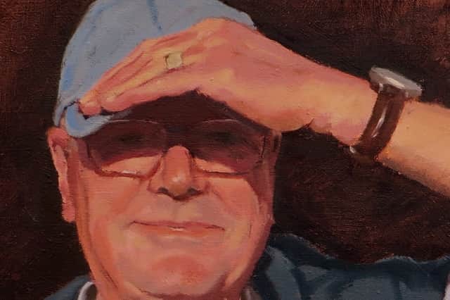 Self-portrait by Graham Jefford