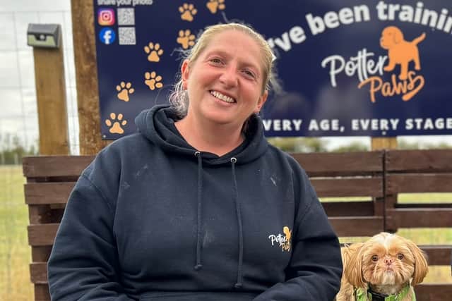 Debbie Potter of Aylesbury's Potter Paws