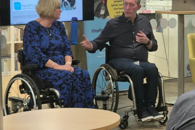 Speakers Irene Fox & Ralph Charlwood