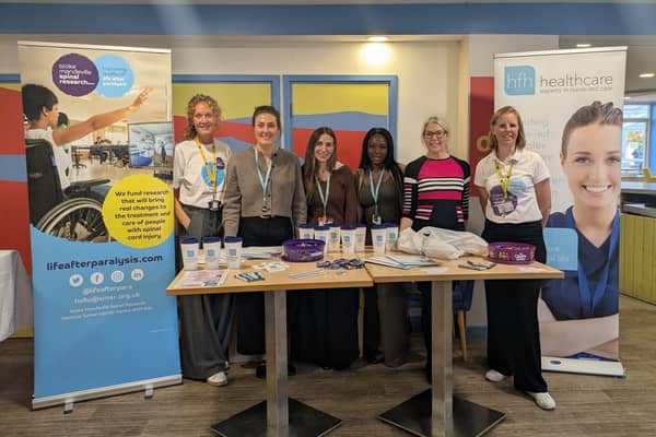 Stoke Mandeville Spinal Research & HFH Healthcare representatives