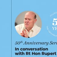 University speaker series continues with 'In Conversation with' Rt Hon Rupert Soames