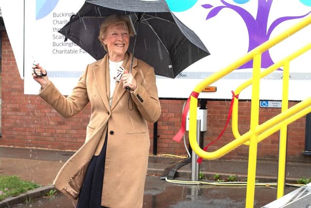 Countess Howe at the opening ceremony