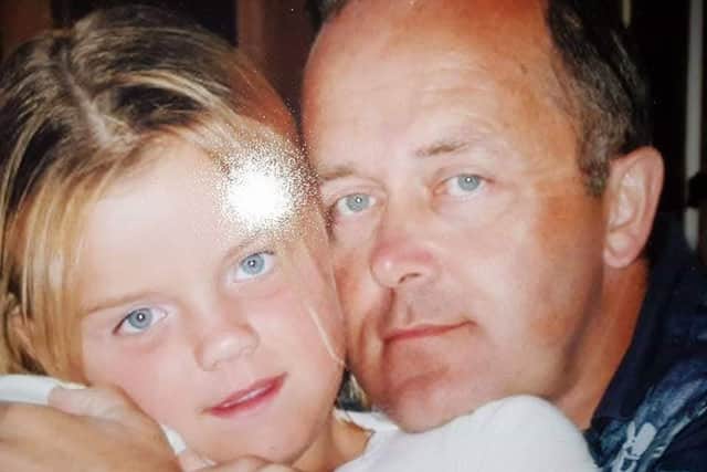 Evie wanted to raise money for Sue Ryder after the care the charity provided her dad with at the end of his life