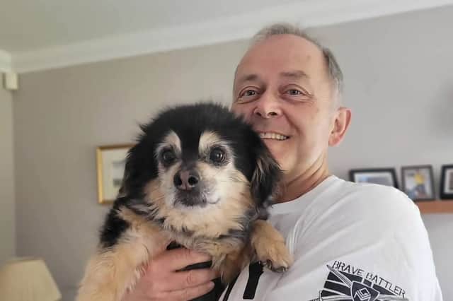 Mark received end-of-life care from Sue Ryder before his death last year