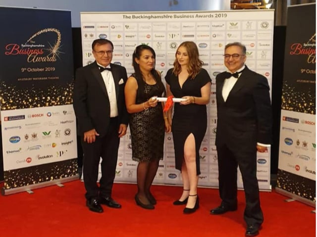 The Care & Carers receiving the award